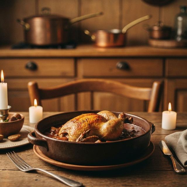 Poulet rôti aux herbes